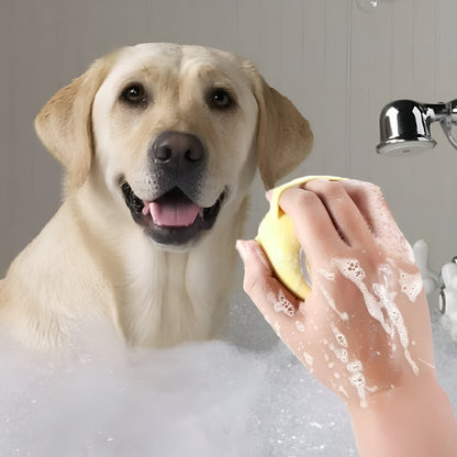 FurBreeze™ – Silicone Bath Brush for Pets