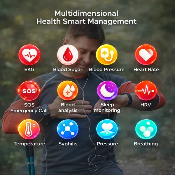 Taily™ - With Fall Detection and Blood Glucose measurement