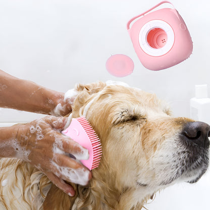 FurBreeze™ – Silicone Bath Brush for Pets