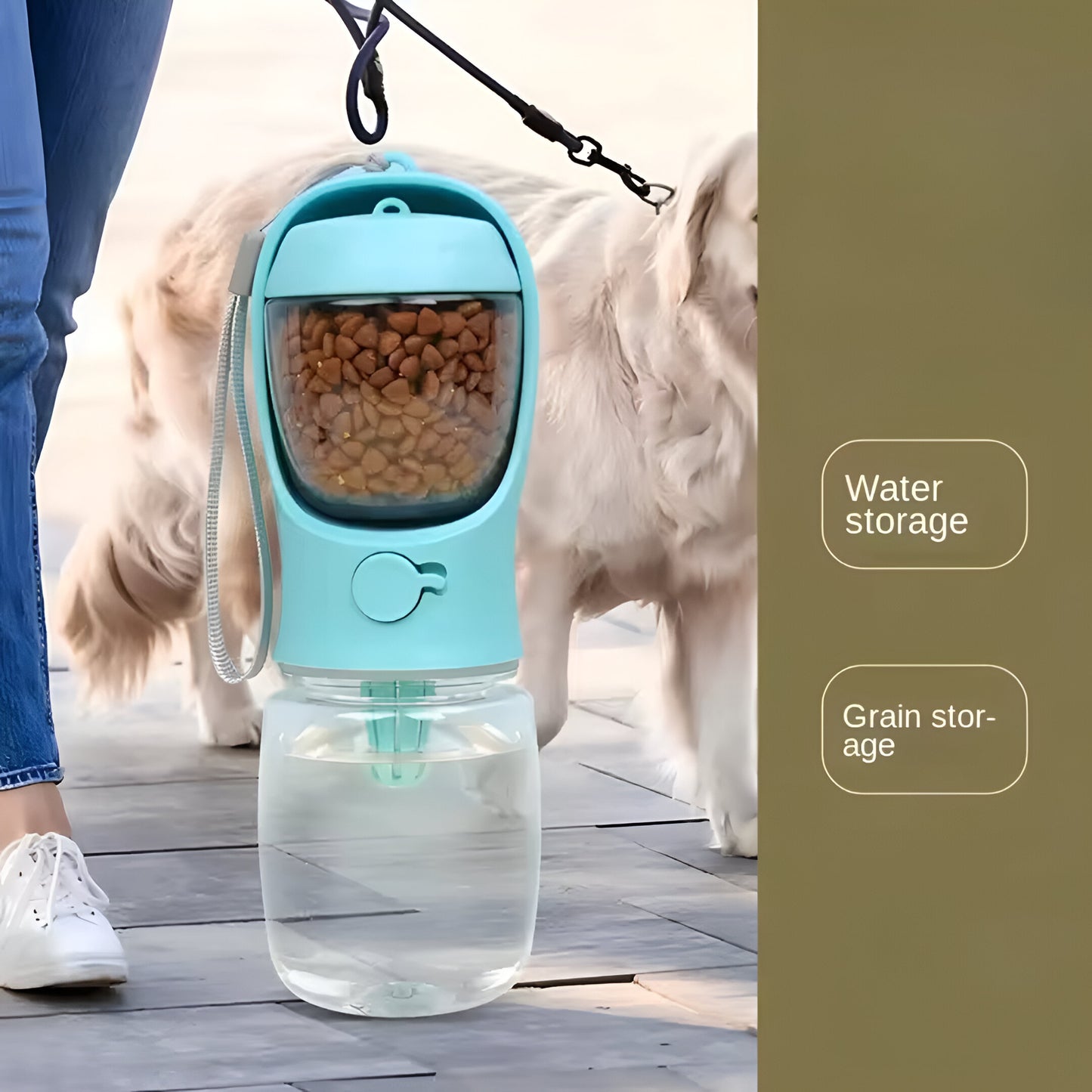 PetDuo™ – 2-in-1 Travel Bottle for Pets
